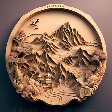 3D модель Китайская Республика см. листинг Тайваня (STL)